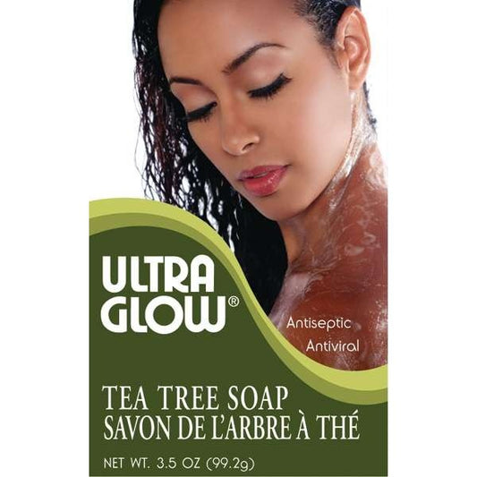 Ultra Glow Soap with Tea Tree Oil for Dry Skin Care