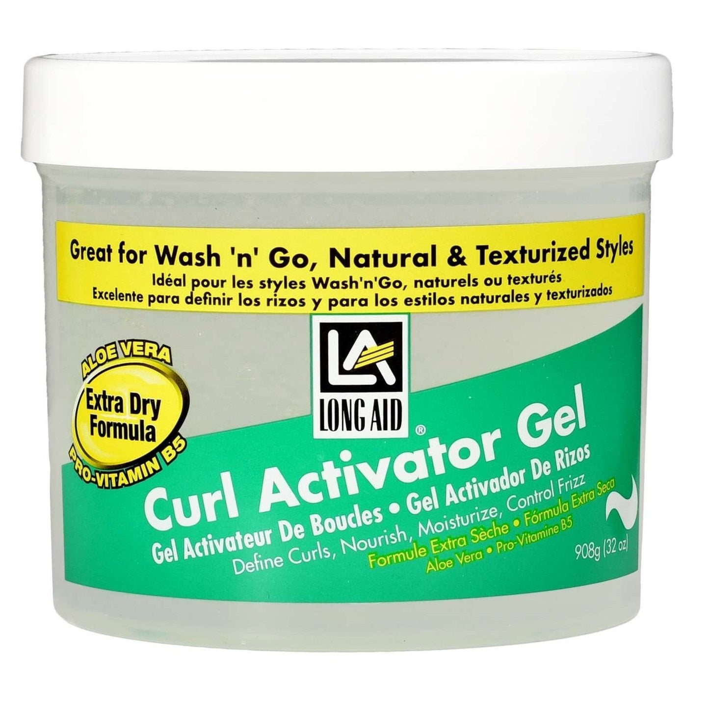 Curl Activator Gel with Aloe Vera and Vitamin B Complex Extra Dry Formula