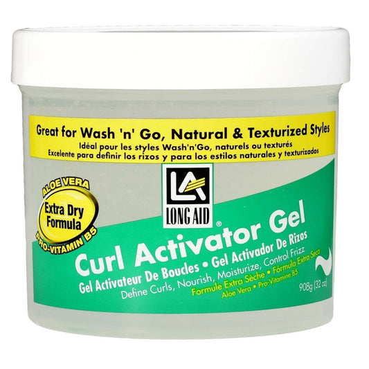 Curl Activator Gel with Aloe Vera and Vitamin B Complex Extra Dry Formula