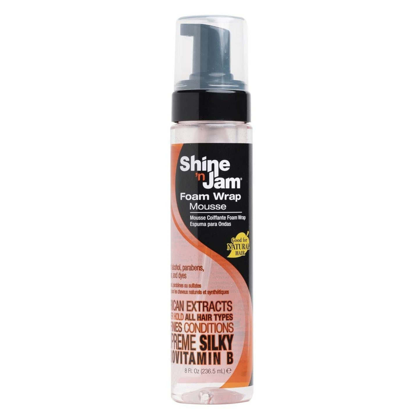 Foam Wrap Mousse with African Extracts and Olive Oil