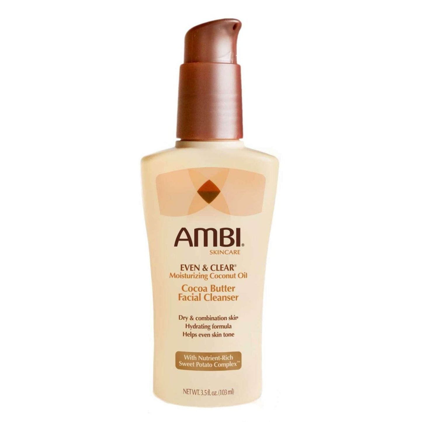 Moisturizing Facial Cleanser with Coconut Oil, Cocoa Butter & Sweet Potato Complex