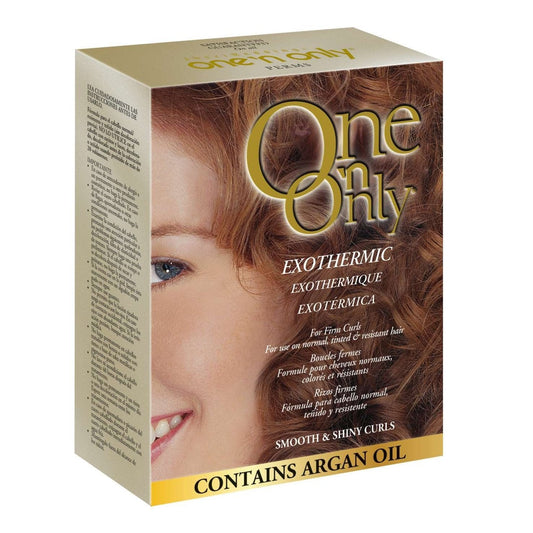 Exothermic Perm with Argan Oil for Firm Curls