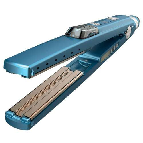 Ultrasonic Cool Mist Flat Iron for Hair Styling with Nano Titanium Plates