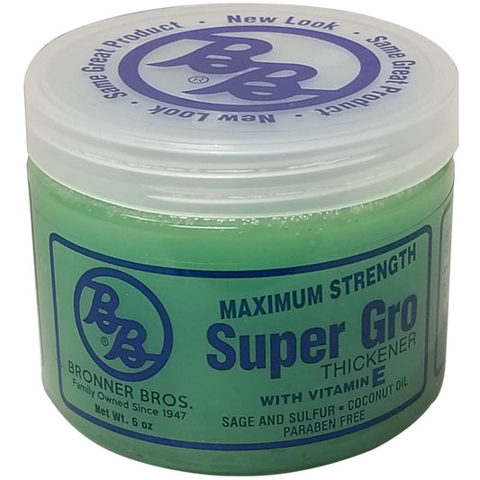 Super Gro Maximum Strength Conditioner with Vitamin E and Coconut Oil