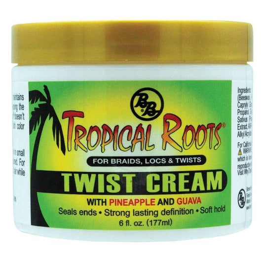 Twist Cream with Pineapple & Guava Extracts for Curls and Braids