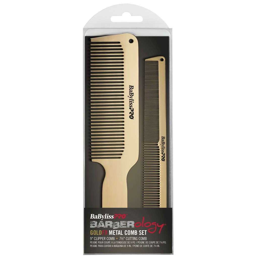 Metal Clipper and Cutting Combs Set 9 Inch and 7 Inch