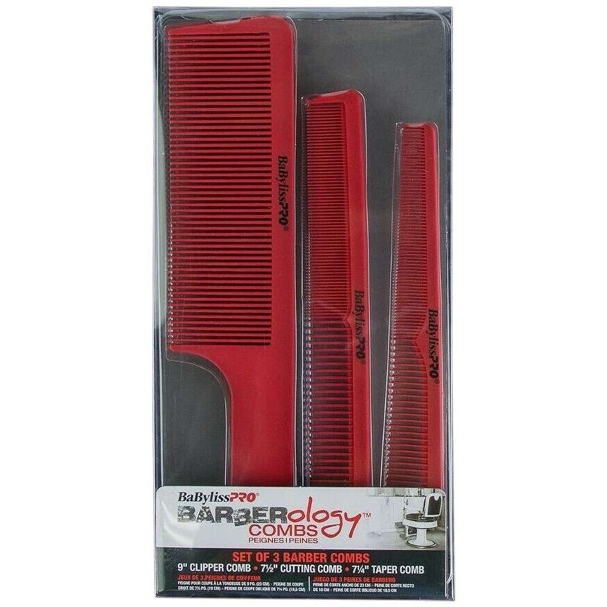 Heat Resistant Antistatic Comb Set 3-Piece
