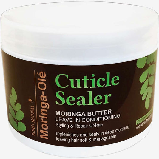 Natural Cuticle Sealer with Moringa Butter Leave-In Conditioner