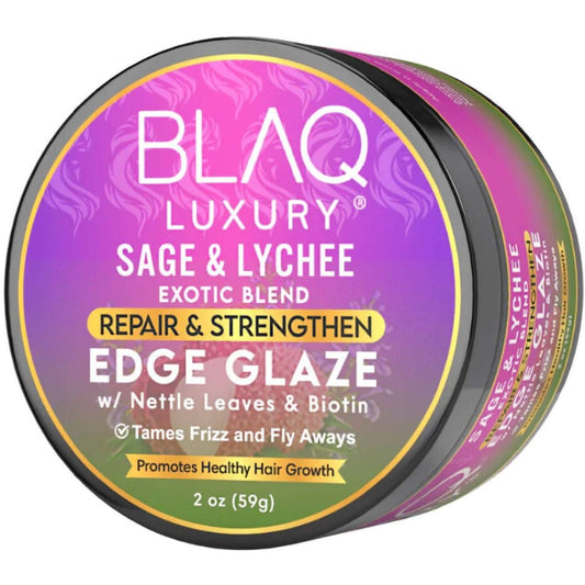 Edge Glaze with Sage & Lychee 2 Oz Pack of 2