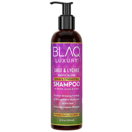 Sage & Lychee Repair Shampoo with Biotin and Nettle 12 Fl Oz