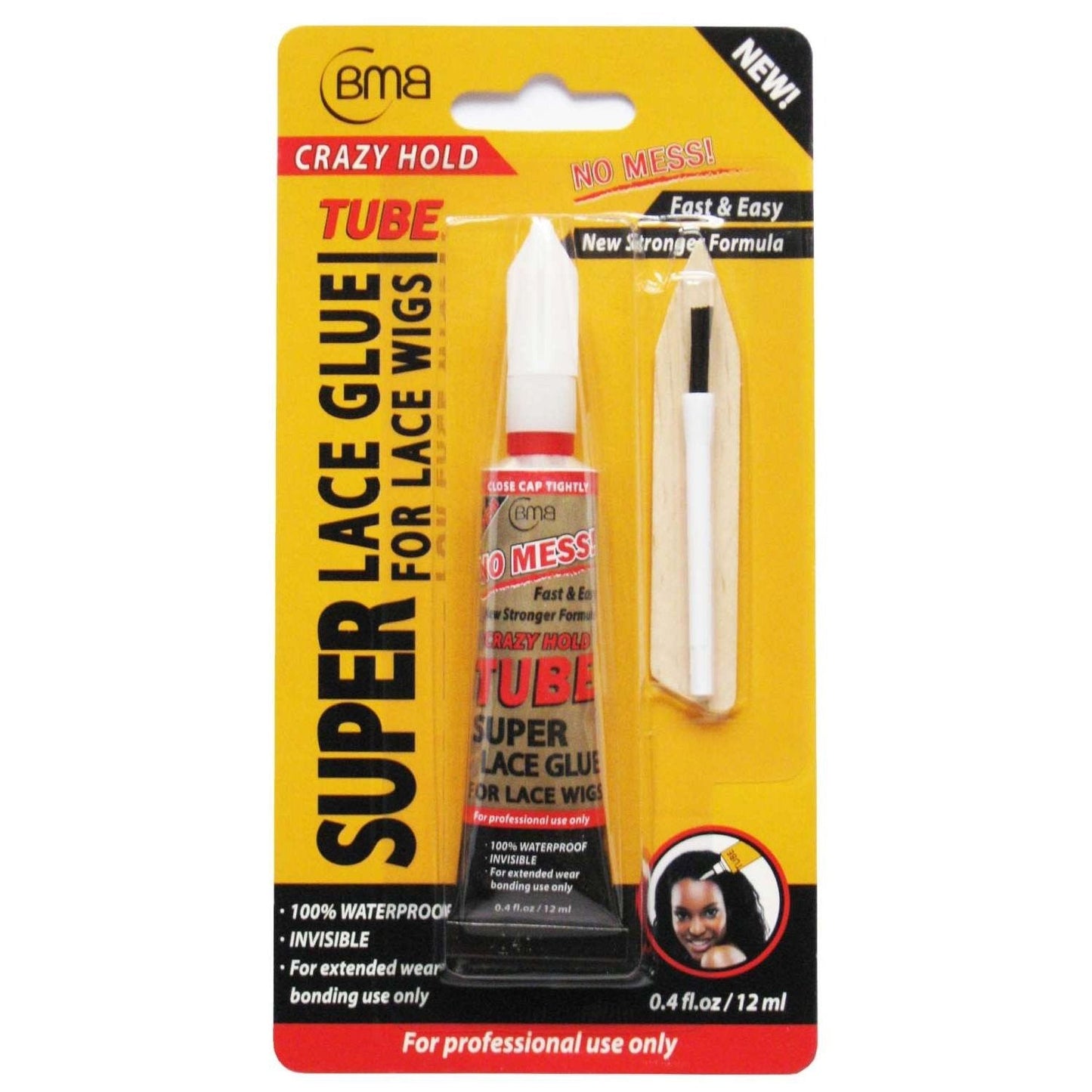 Lace Glue Tube for Wig Bonding Invisible Long-Lasting Hold
