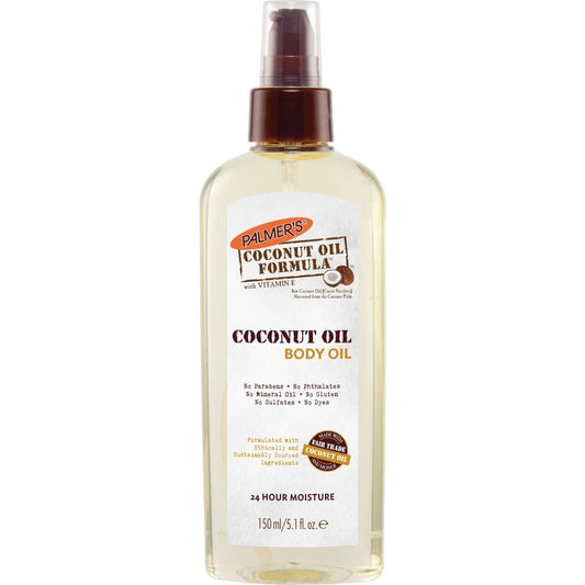 Cocoa Butter Body Oil with Vitamin E, Quick-Absorbing Moisturizer