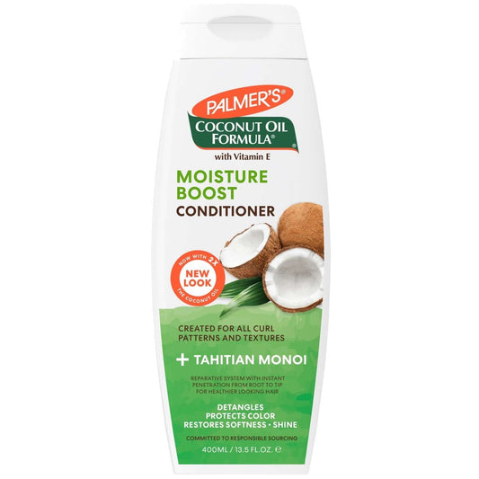 Moisture Boost Conditioner for Curly and Textured Hair with Coconut Oil and Vitamin E