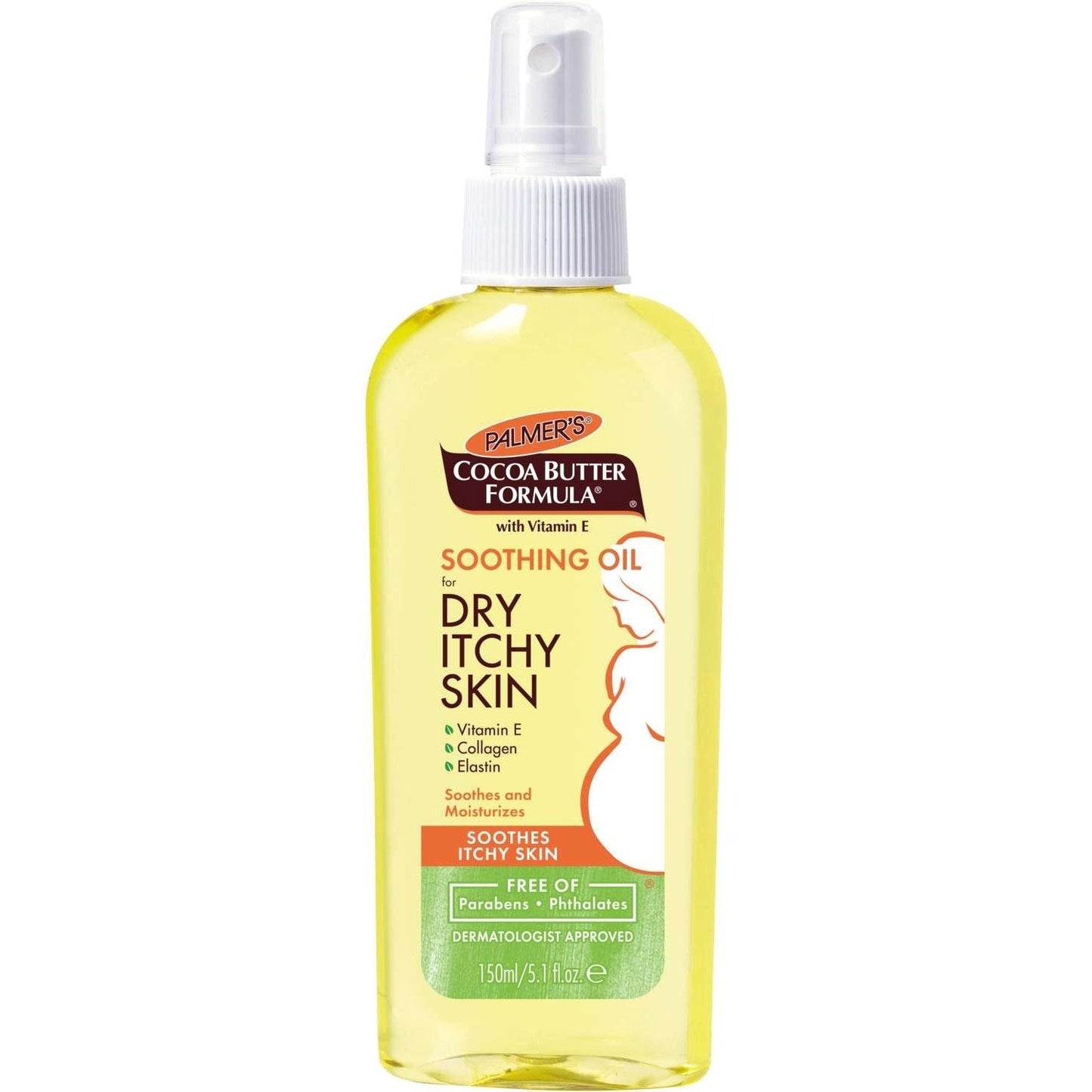 Soothing Cocoa Butter Oil for Dry Itchy Skin Care