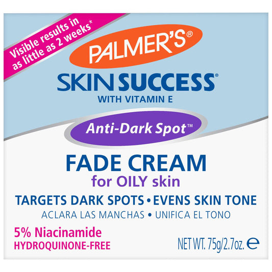 Fade Cream for Oily Skin with SPF and Blemish Lightening