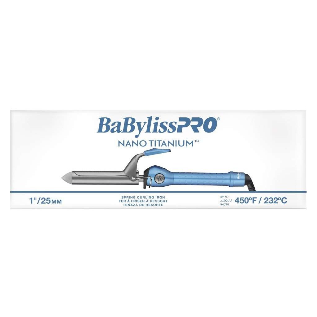 Nano Titanium Spring Curling Iron