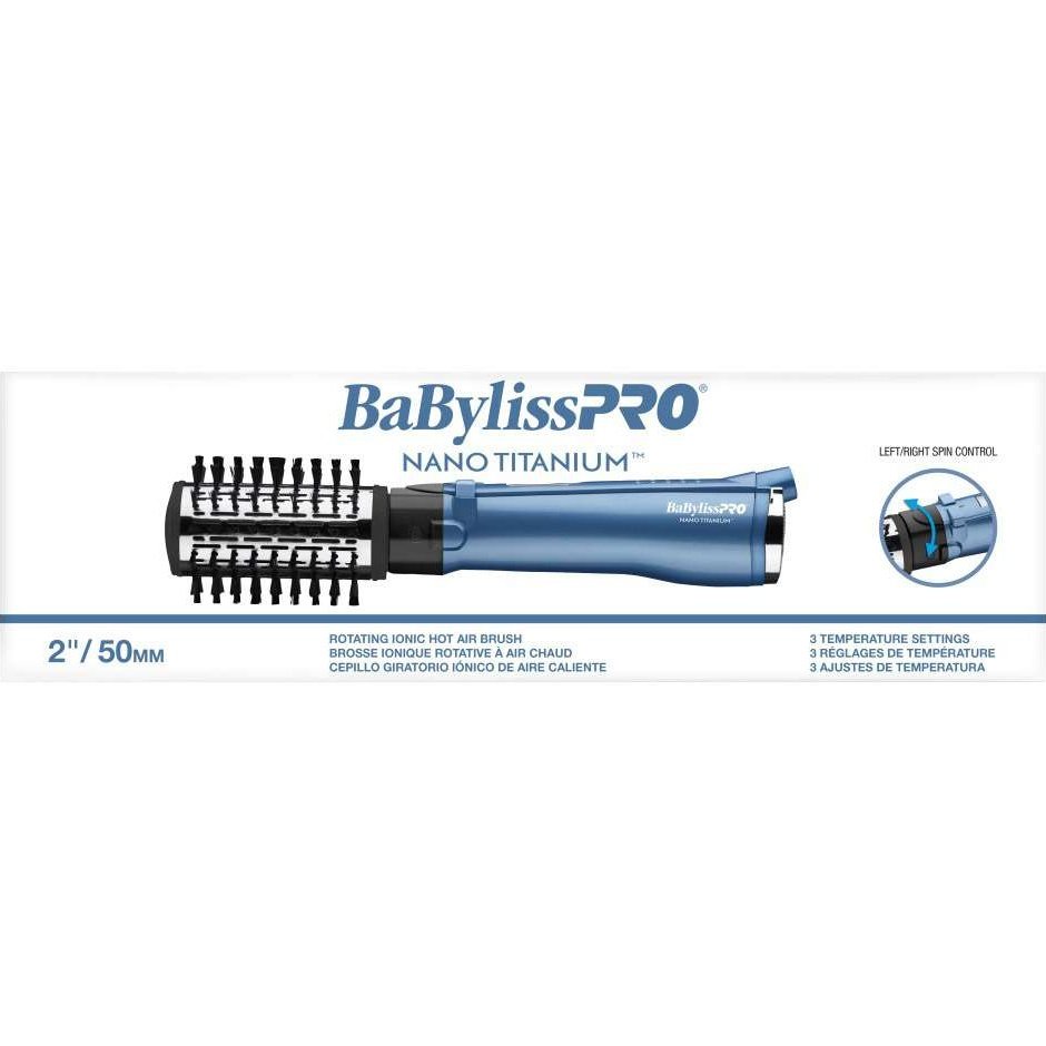 Rotating Hot Air Brush Nano Titanium