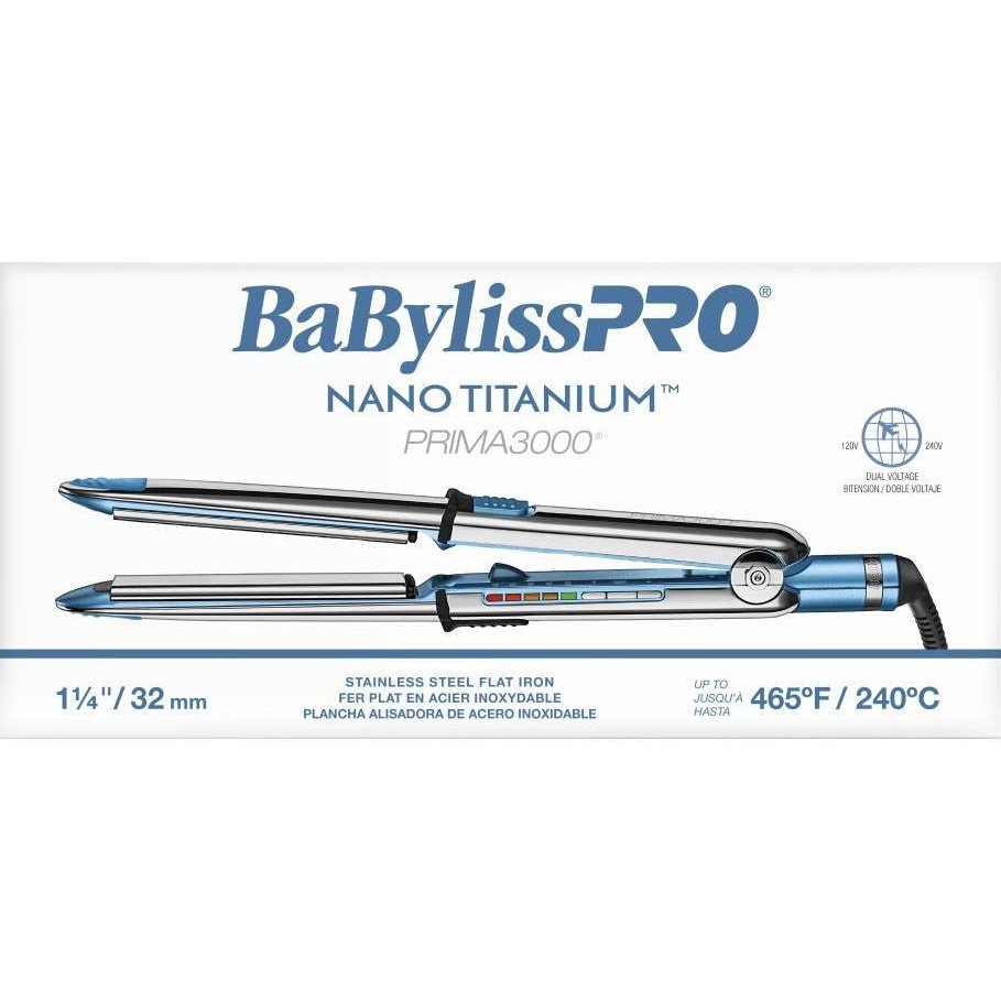 Nano Titanium Ionic Hair Straightener Prima3000