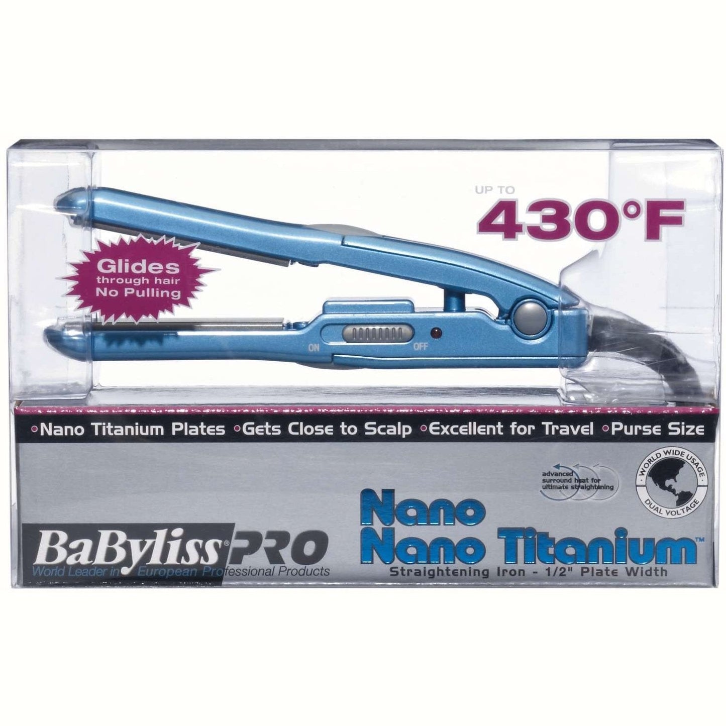 Mini Nano Titanium Straightening Iron