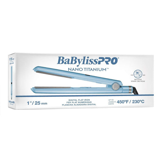Digital Hair Straightener Nano Titanium 1"