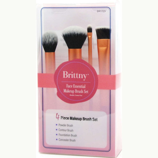 Face Essential Makeup Brush Set 4-Piece