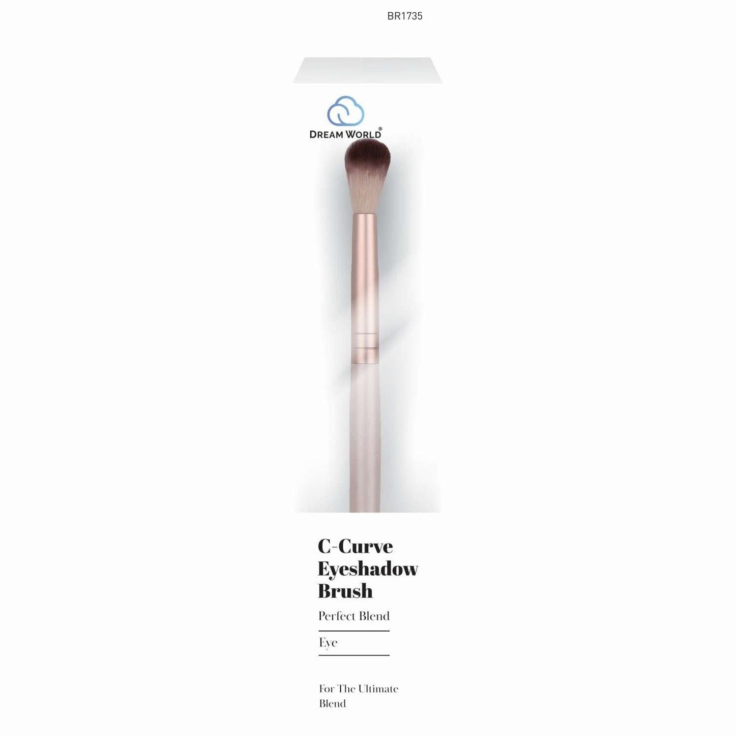C-Curve Eyeshadow Brush for Blending Eyeliner and Eyeshadow