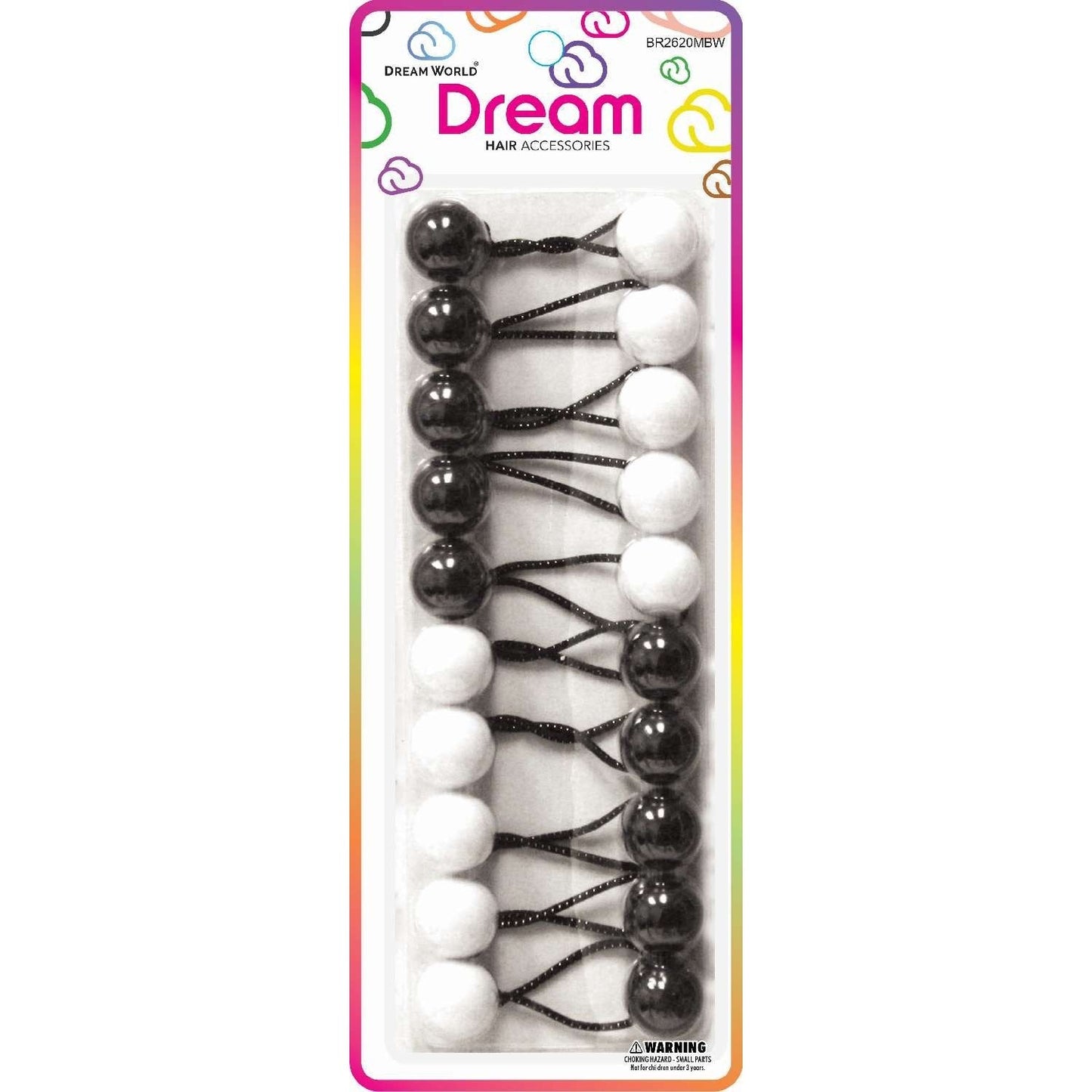 Chloe Poneytail 2620 2 Side Blackwhite