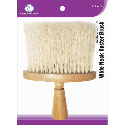 Neck Duster Brush Soft Bristles Wide with Stand-Up Base