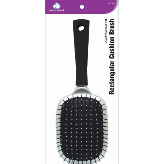 Rectangular Cushion Hair Brush for Thick Hair