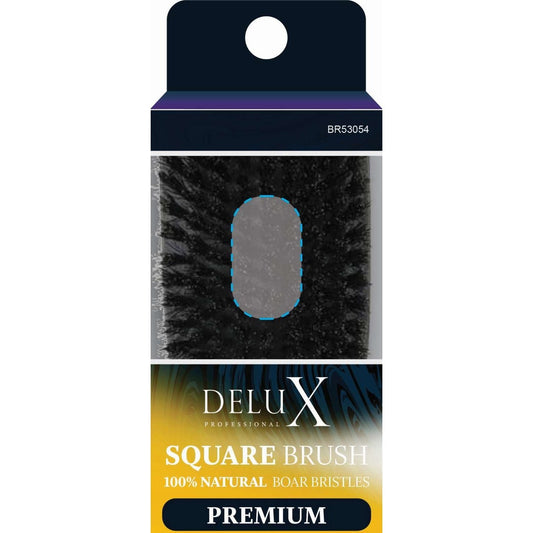 Boar Bristle Hair Brush Square Size Premium