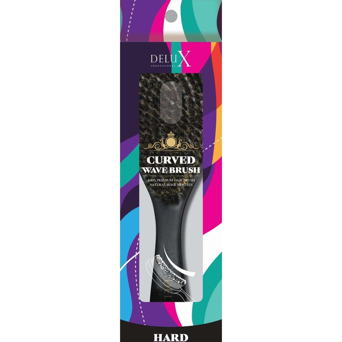 Curved Wave Hair Brush for Blow-Dry Styling