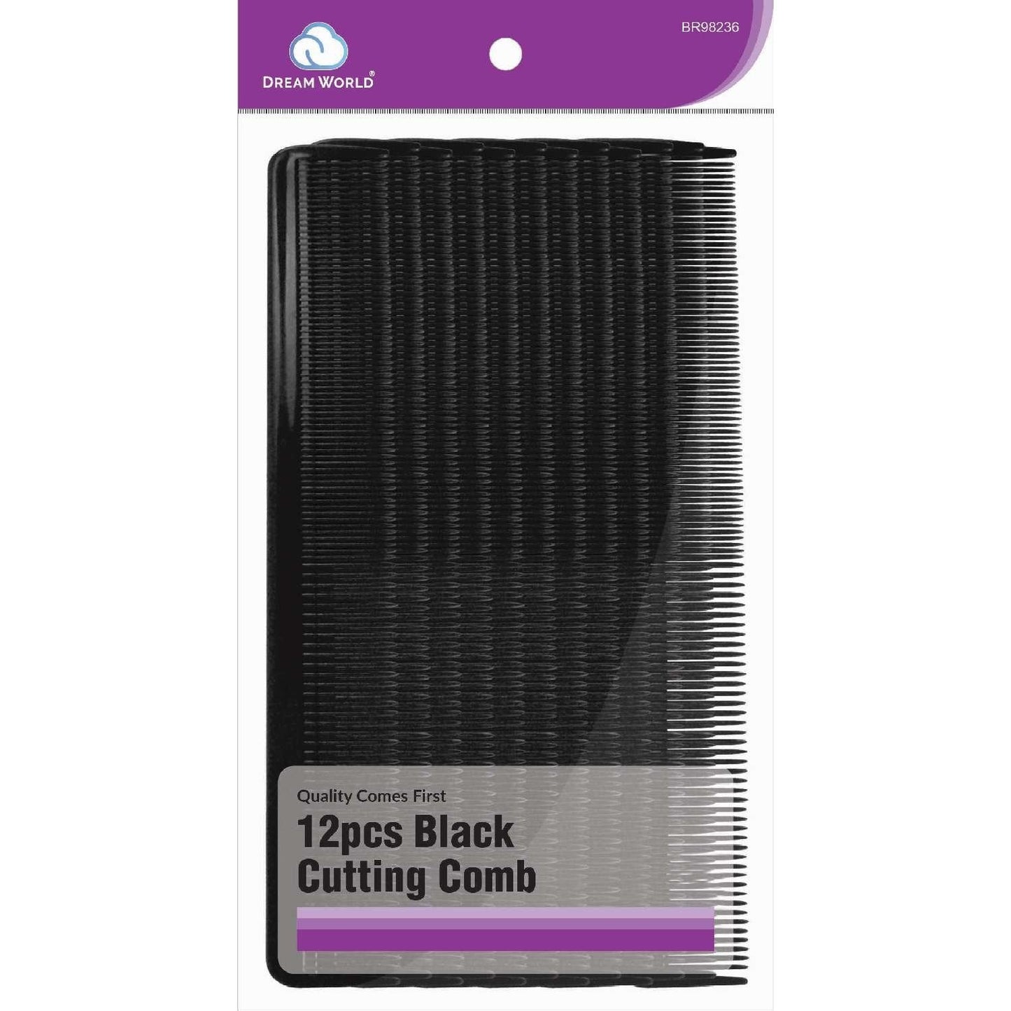 Bulk Cutting Comb Set for Hair 12 Pieces