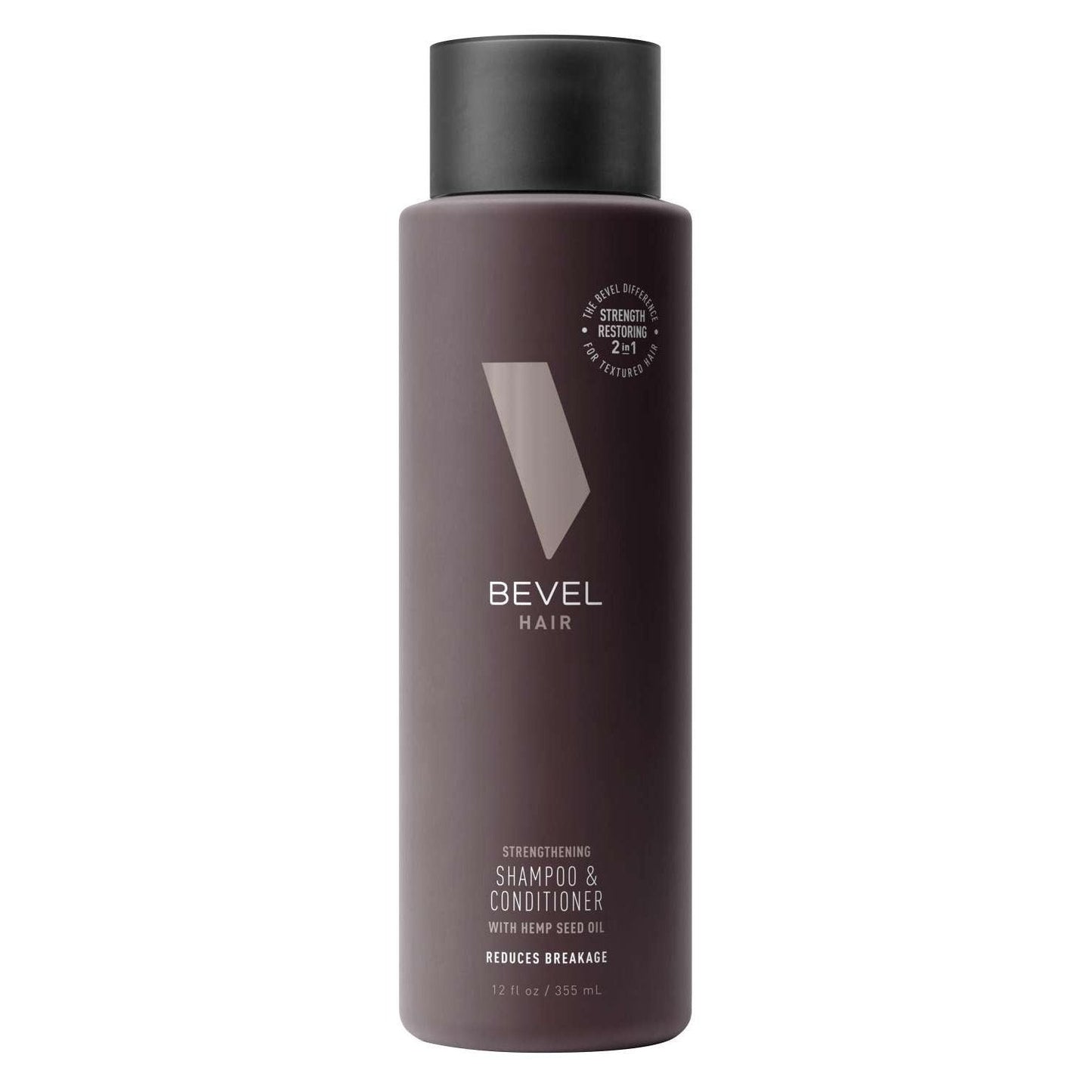 2-in-1 Strengthening Shampoo & Conditioner for Textured Hair with Hemp Seed Oil