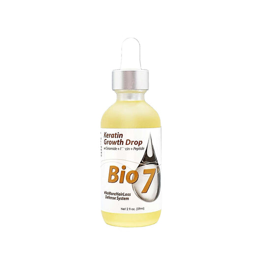 Keratin Growth Drop with Peptides and Oils for Hair Strengthening