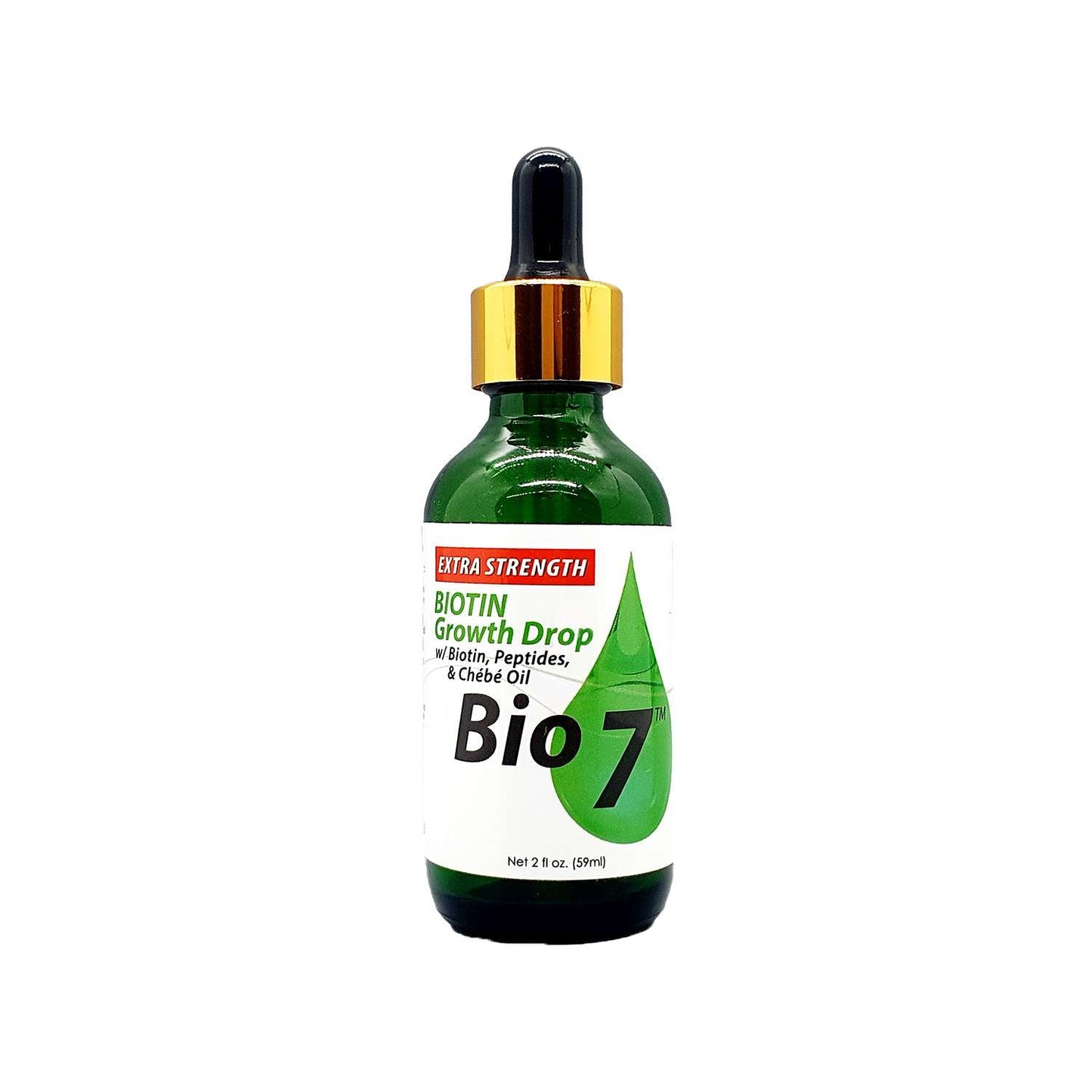 Biotin Growth Drop with Keratin & Plant Stem Cells Extra Strength