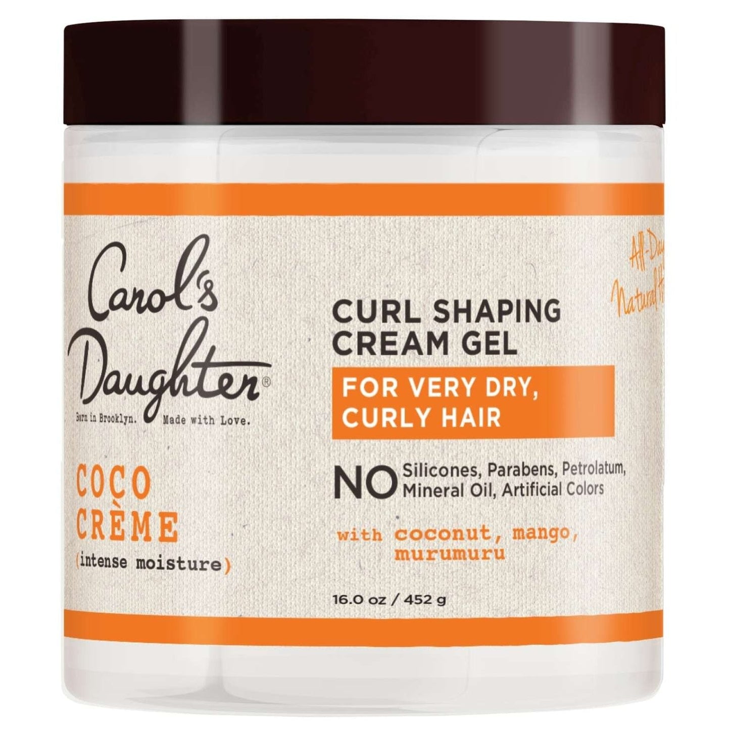 Curl Shaping Cream Gel with Mango Butter and Coconut Oil
