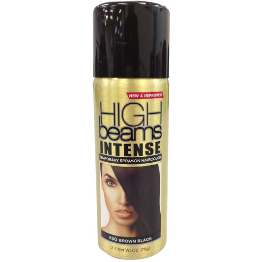Temporary Spray-On Hair Color Brown Black High Beam Temporary Hair Spray