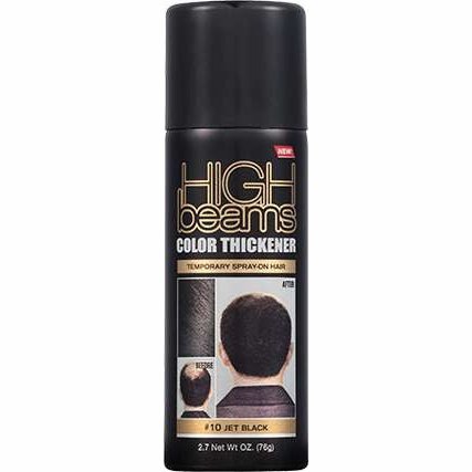 Hair Thickener Spray for Thinning Hair Jet Black
