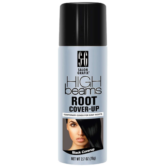 Spray-On Hair Color Black Root Cover Up High Beams
