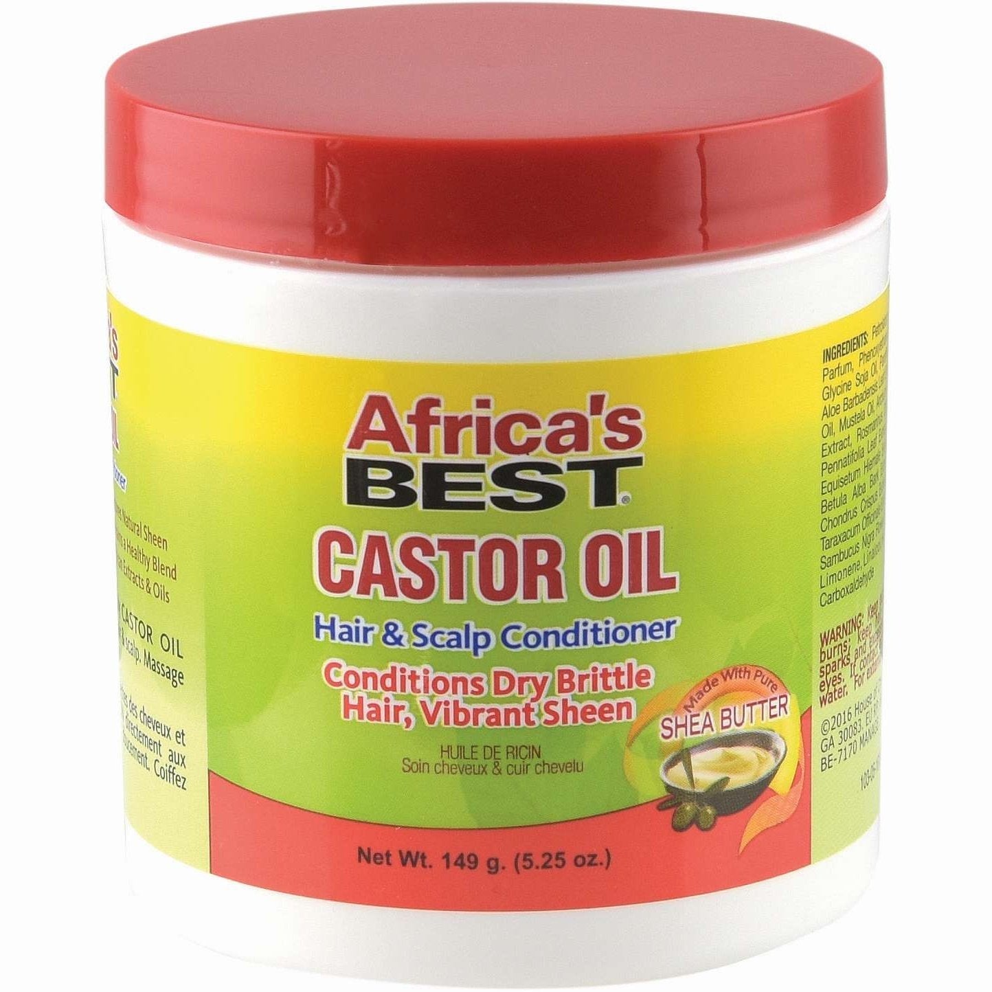 Castor Oil Scalp Conditioner with Mink Oil and African Extracts