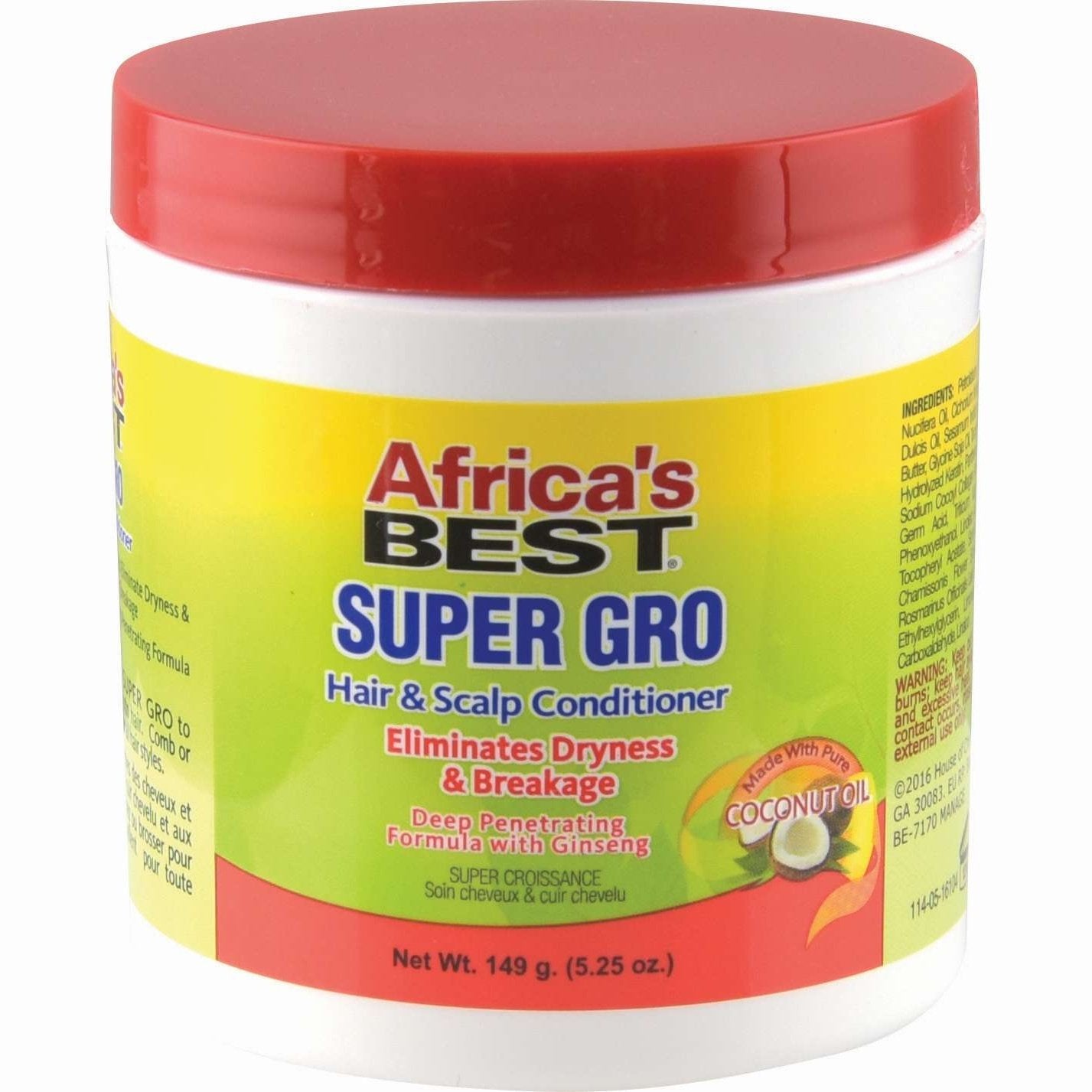 Super Growth Conditioner with African Herbs and Vitamins Deep Penetrating Formula