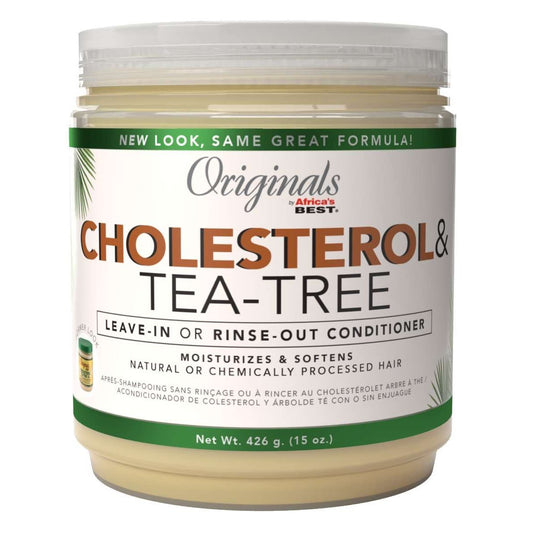 Cholesterol Tea Tree Oil Leave-In or Rinse-Out Conditioner