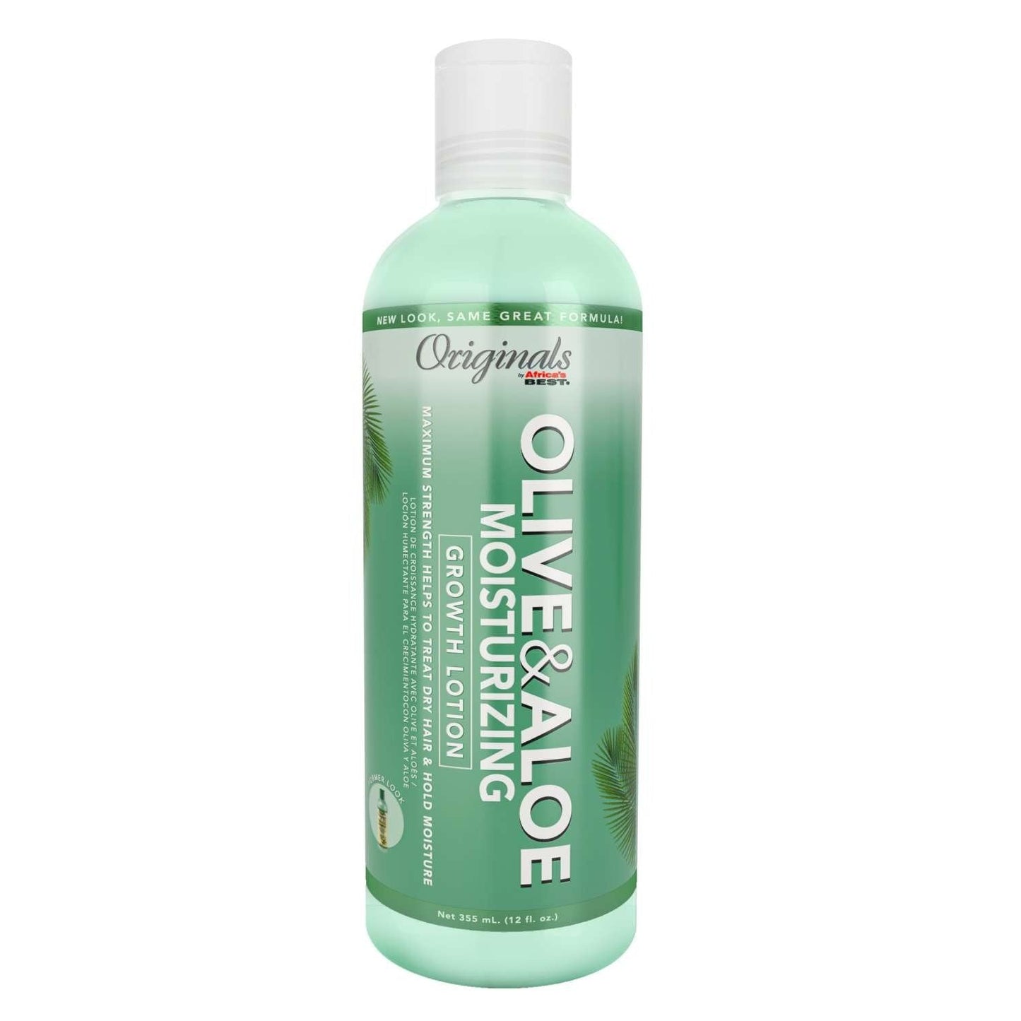 Moisturizing Growth Lotion with Olive, Aloe, Soy Protein & Shea Butter for All Hair Types