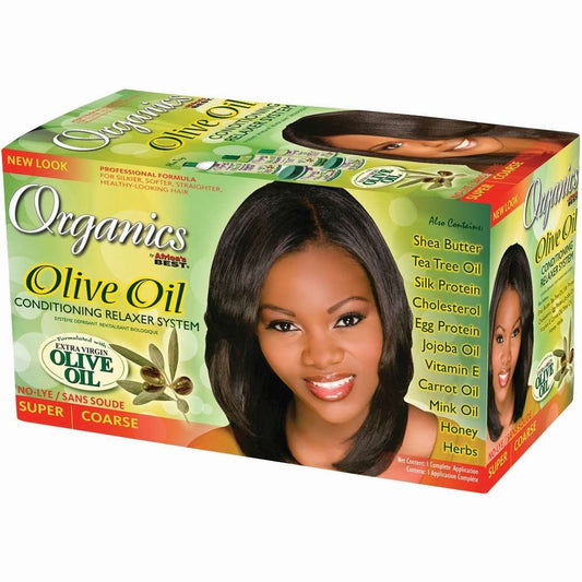Olive Oil Conditioning Relaxer System Super Coarse 1 ea