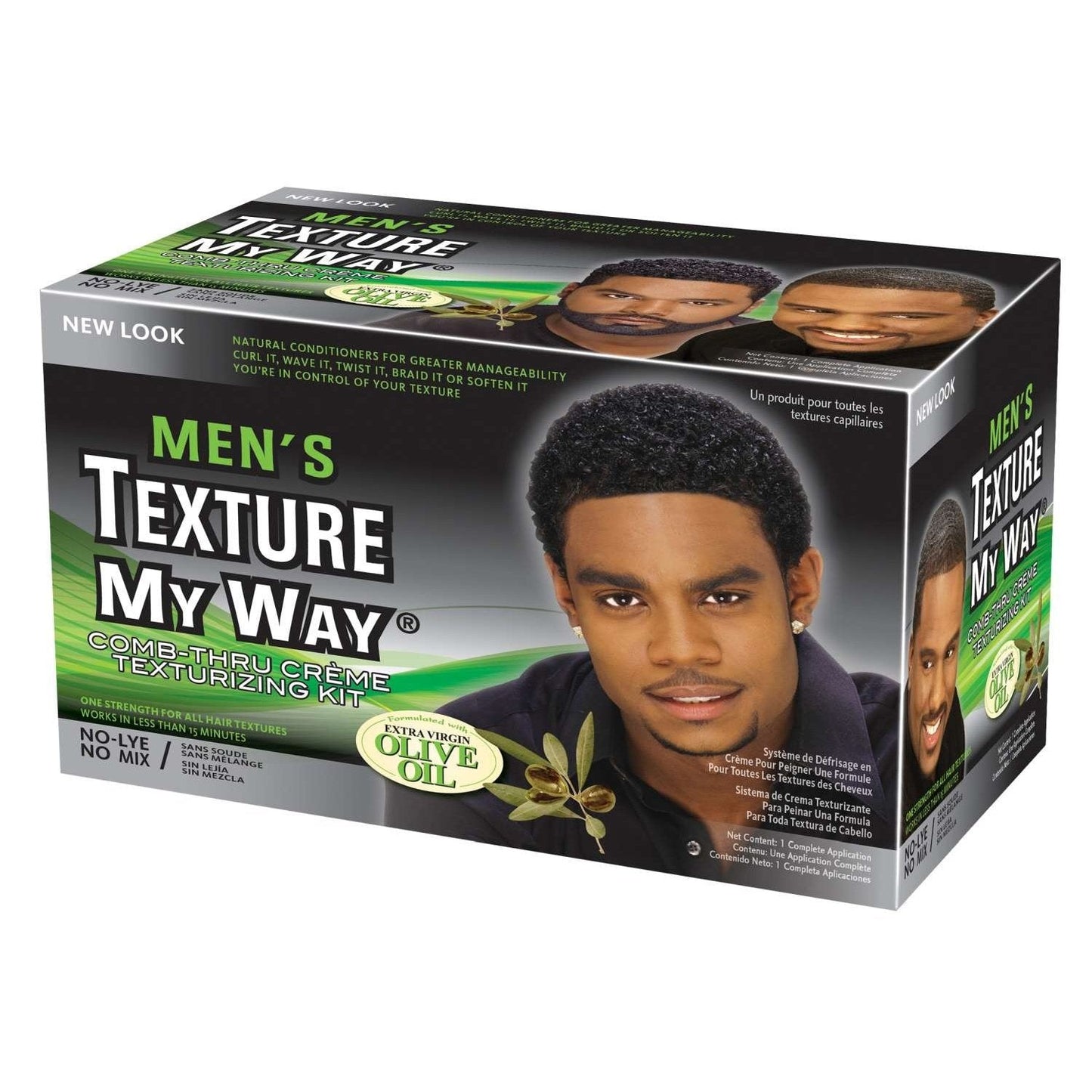 Texturizing Creme Kit for Men Loose Curl Hair