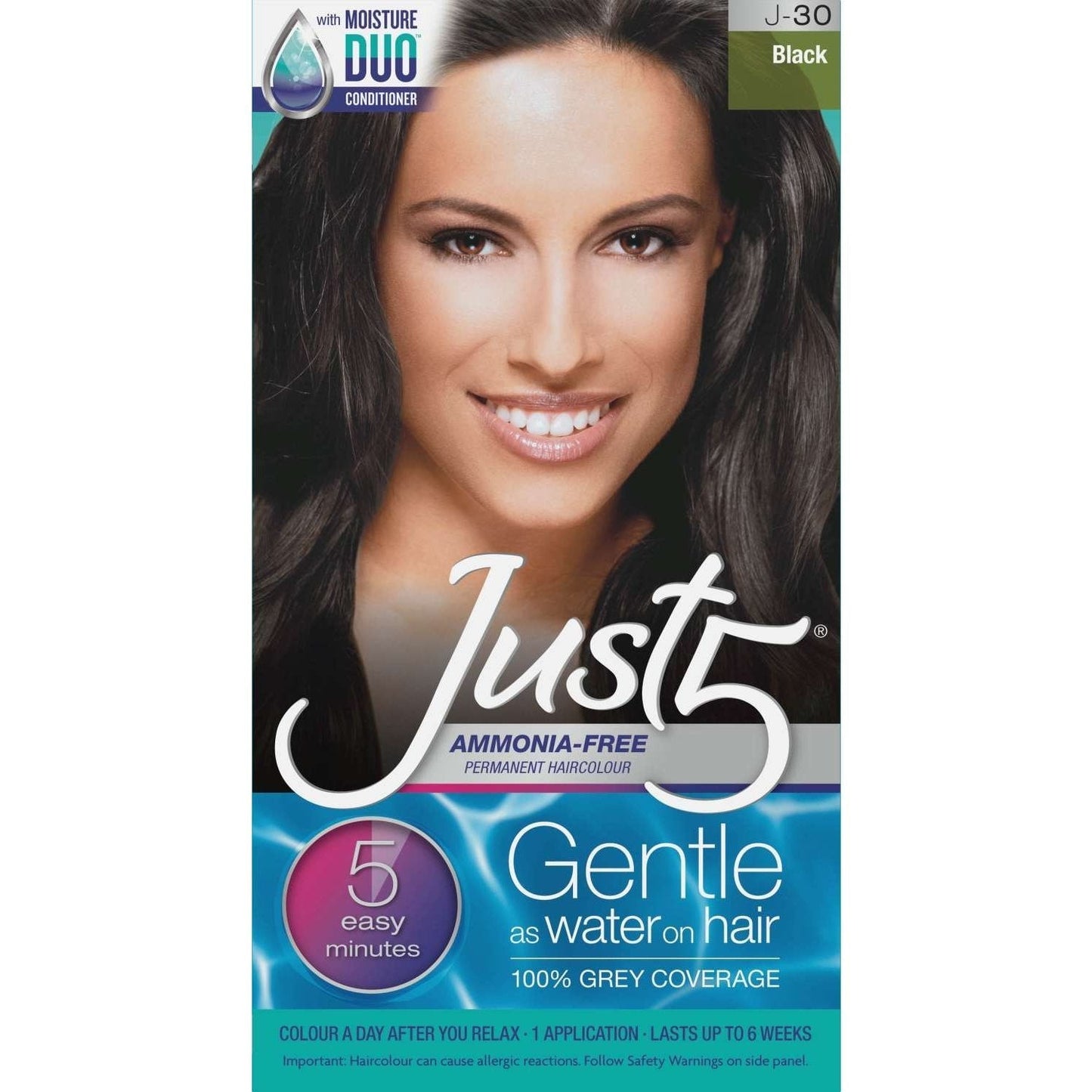 Permanent Ammonia-Free Haircolor Black Full Grey Coverage
