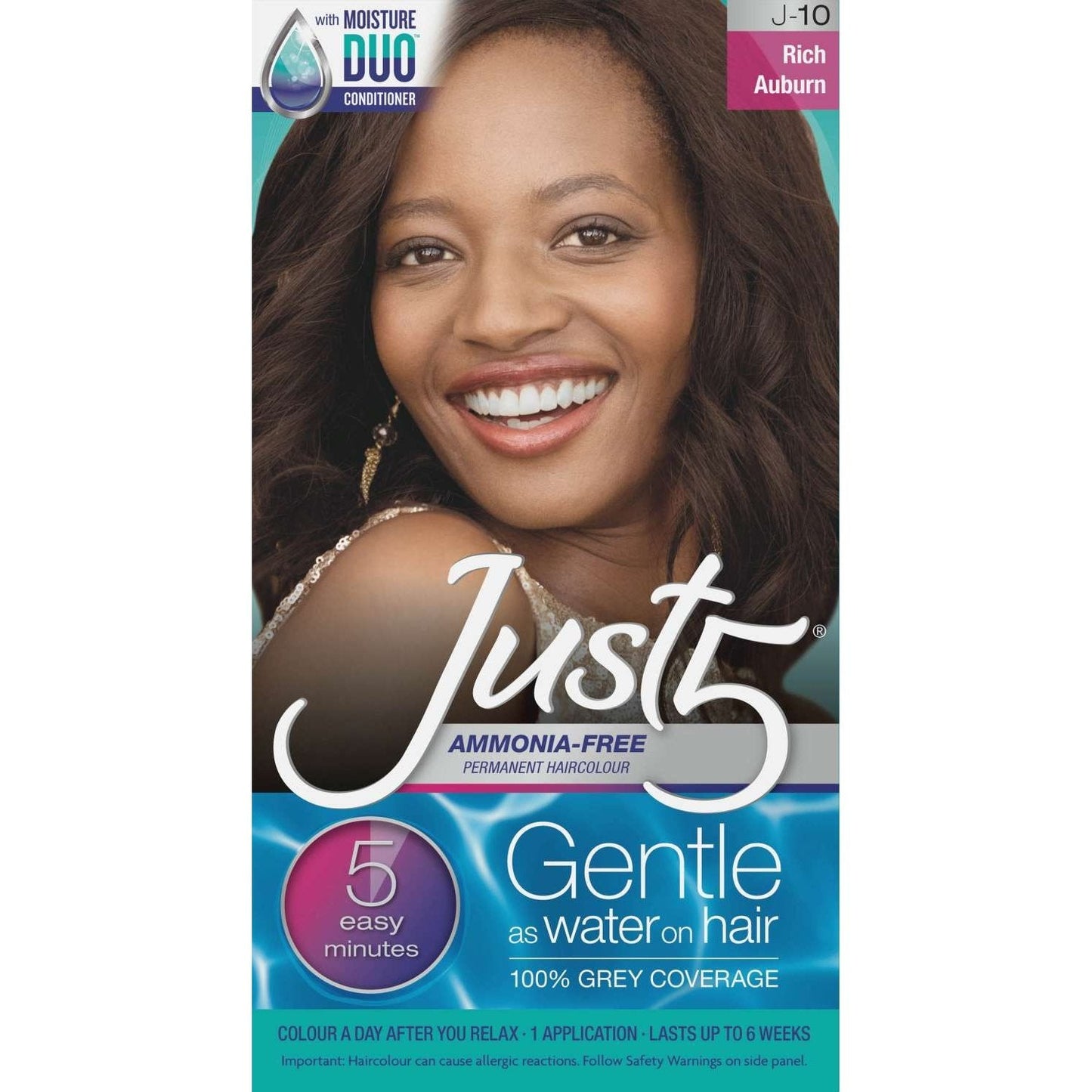 Permanent Ammonia-Free Haircolor Rich Auburn 5-Minute Application