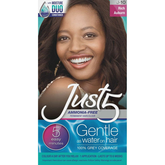 Permanent Ammonia-Free Haircolor Rich Auburn 5-Minute Application