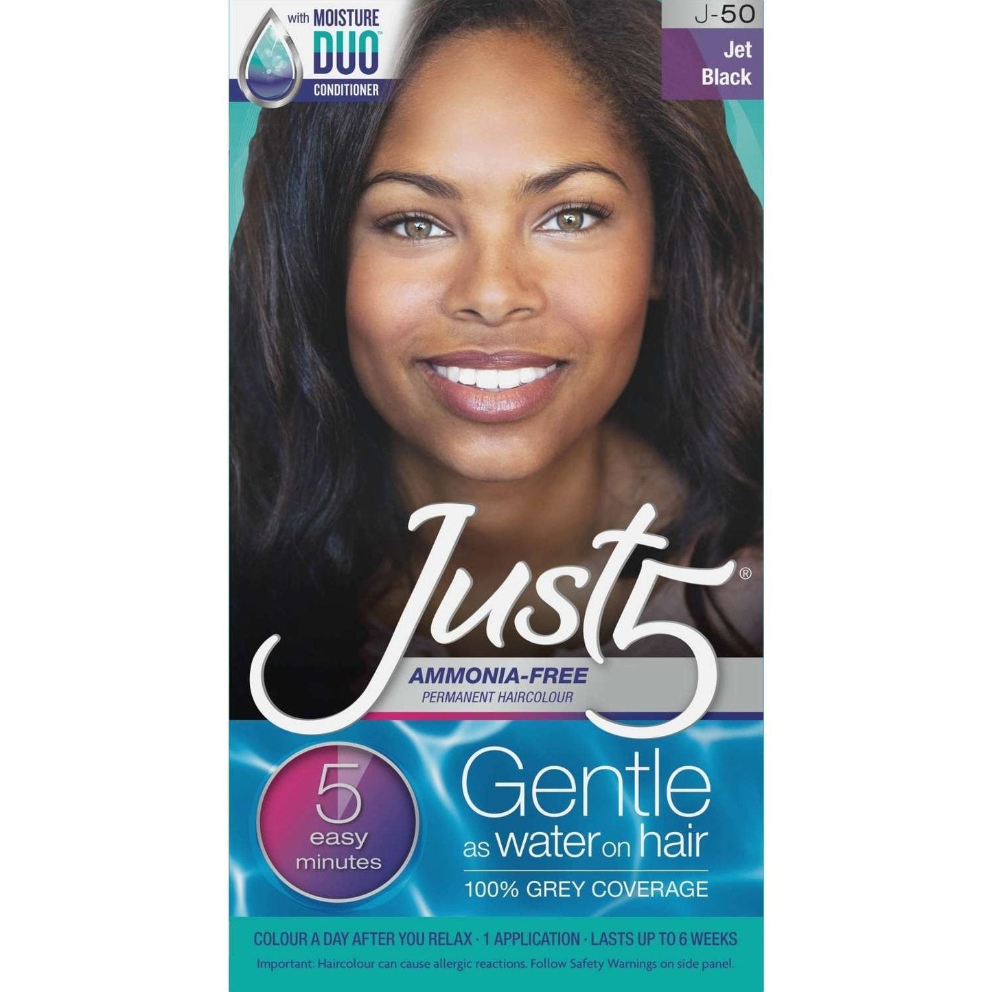 Permanent Ammonia-Free Haircolor Jet Black Full Grey Coverage