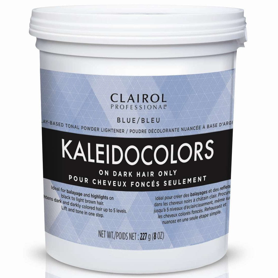 Blue Powder Lightener for Dark Hair Kaleidocolors